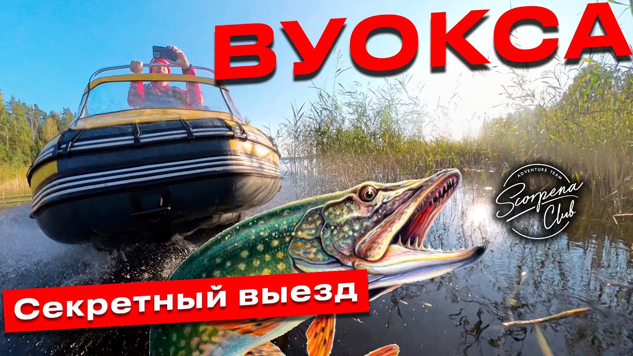 Вуокса: секретный выезд Scorpena Club на подводную охоту