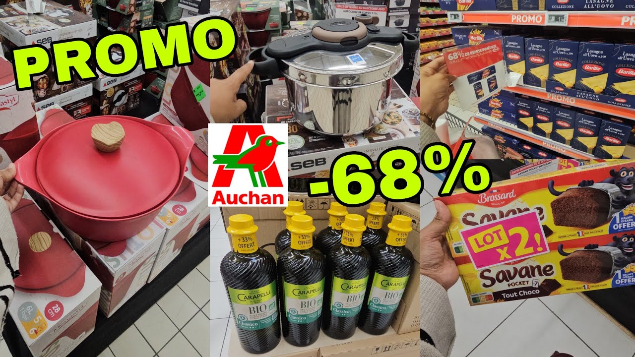 AUCHAN 70% SPÉCIAL CUISINE & PROMO 30.09.25 #auchan #promoauchan #bonsplans #auchanfrancr #clermont