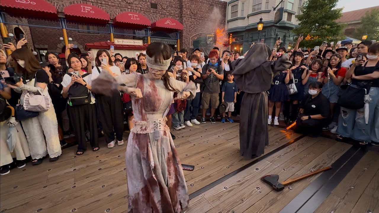 【USJホラー・ナイト2025】ゾンビ・デ・ダンスKing Gnu「SO BAD」 Execution Enclave（エグゼキューション・エンクレイブ） 2025/9（4K HDR 60fps）