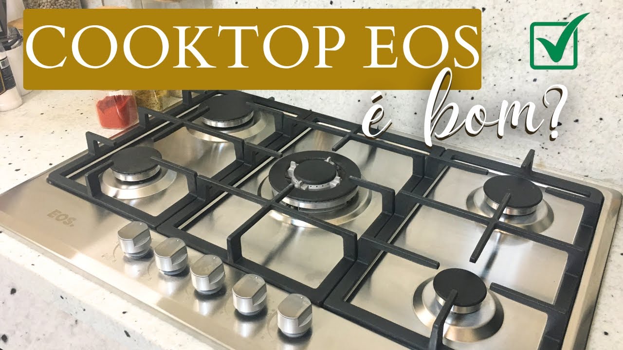 RESENHA COOKTOP EOS 5 BOCAS, INOX A GÁS: É BOM? I Minha Experiência em 3 Meses de Uso, VALE A PENA?