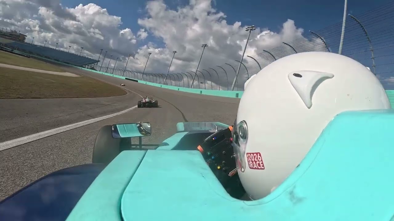 Andrew Davis South East Formula Series Miami Race Start Video