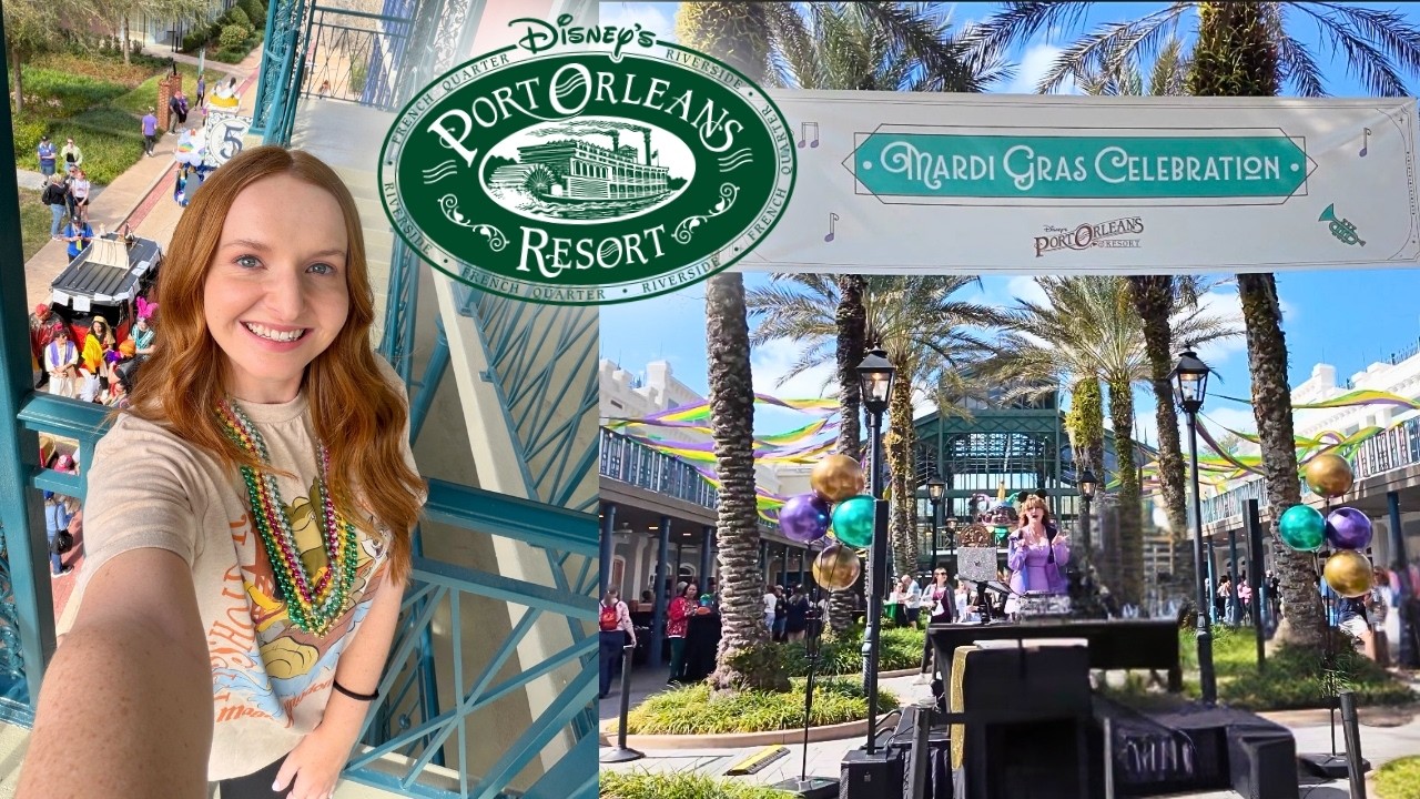 Spending Mardi Gras at Disney’s Port Orleans Resort 🎭 | FULL Mardi Gras Parade & Celebration!