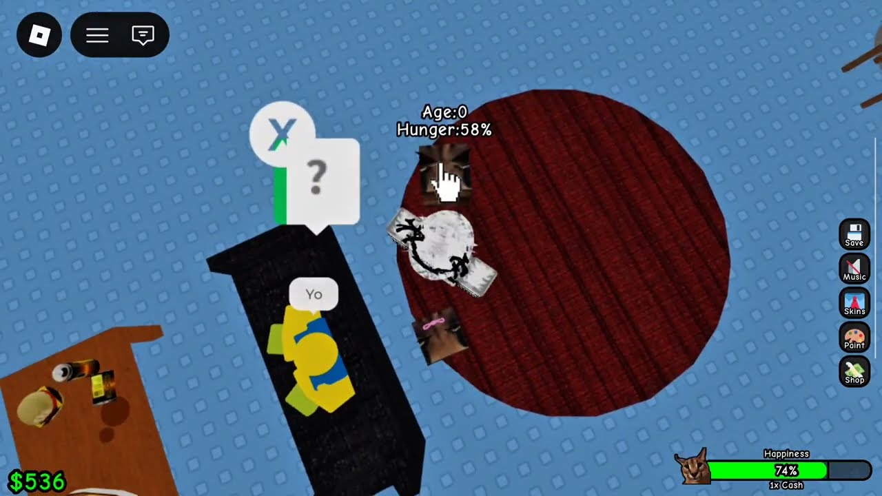 Gaming on retriod pocket flip 2