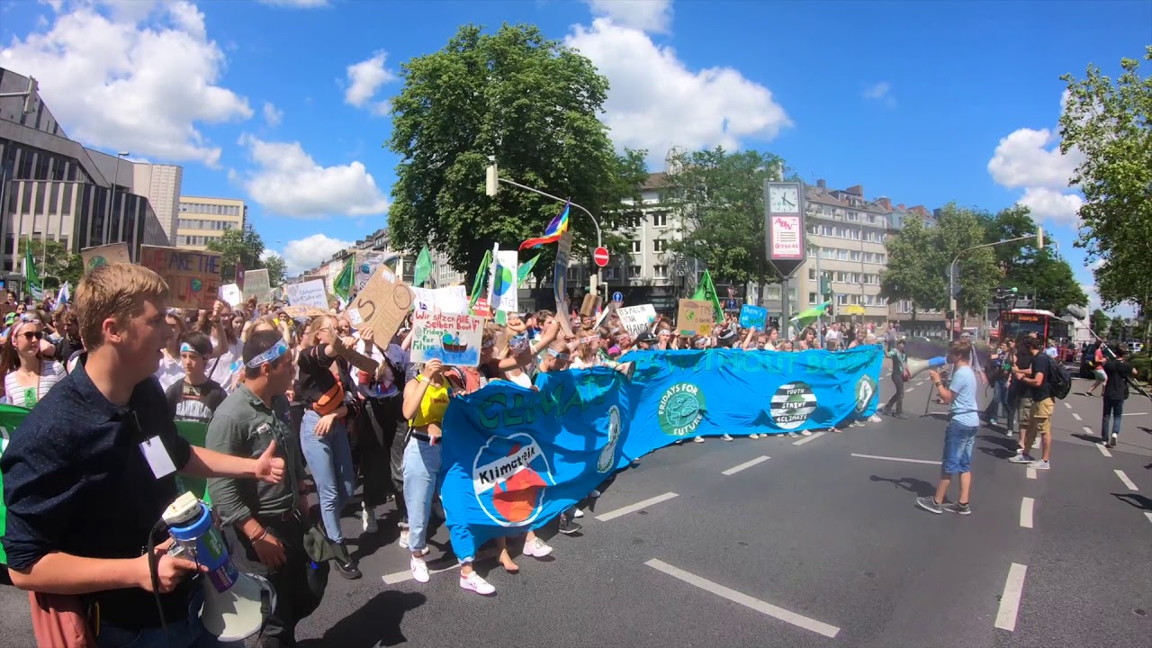 Brass Riot Fridays for Future Demo 21.6.19 Aachen