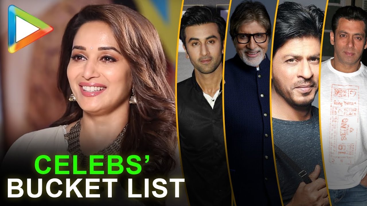 Madhuri Dixit REVEALS about Celebs’ Bucket List | Salman | Big B | SRK | Ranbir Kapoor