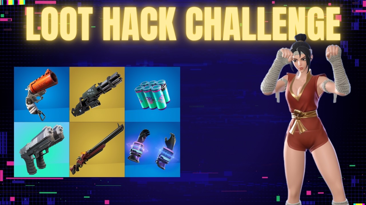 FORTNITE CHAPTER 7: SEASON 4: LOOT HACK ONLY CHALLENGE
