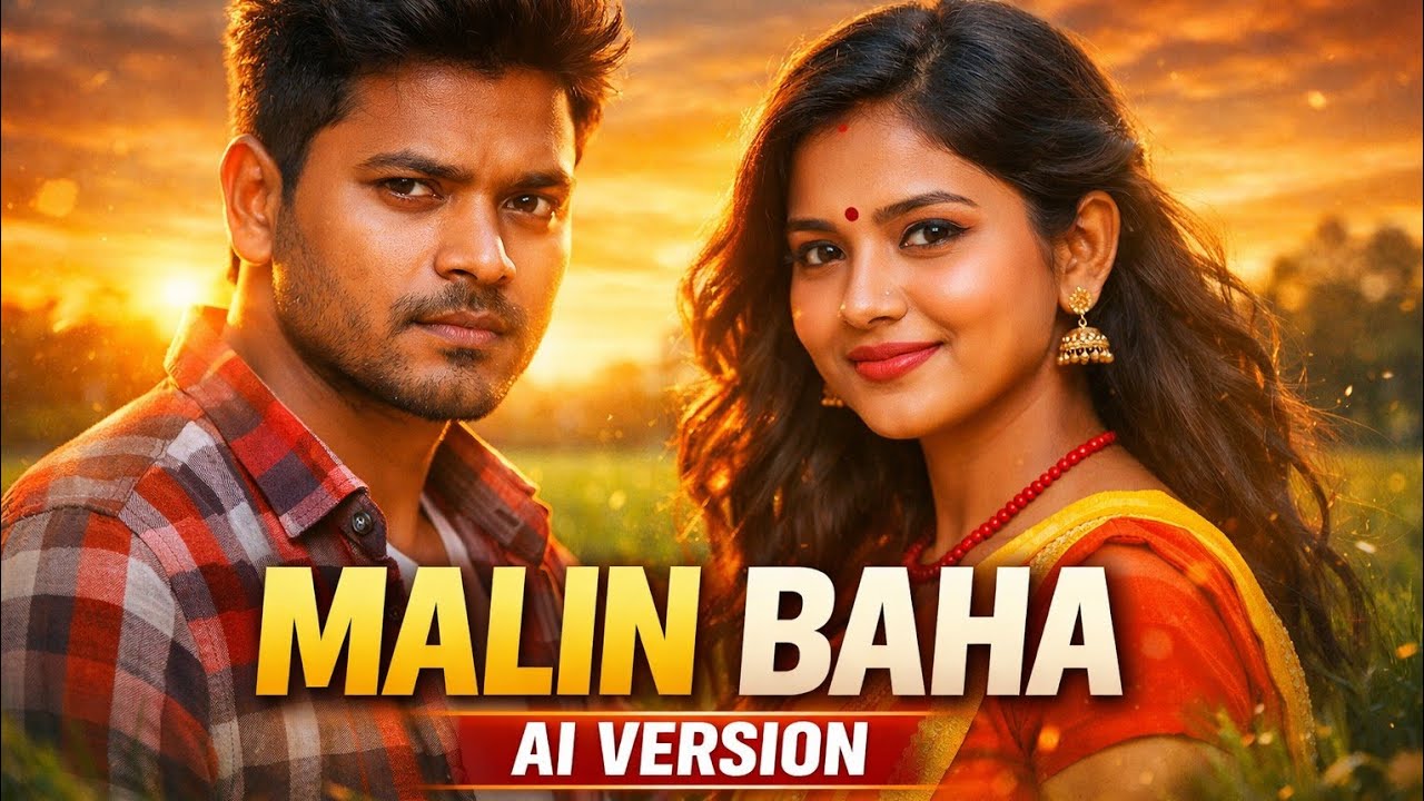 Malin Baha (AI Version) | Original Credits | New Santali Song 2026 | Hansda Kora Official