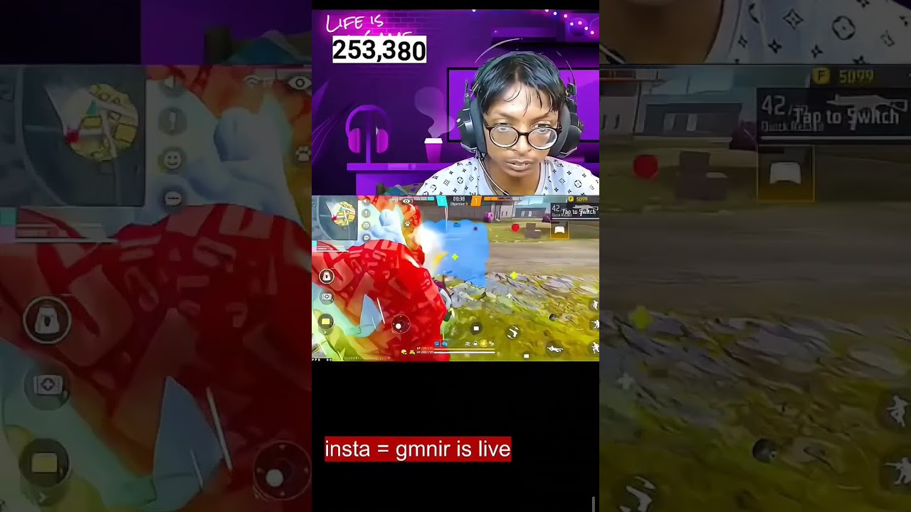 JOD LEVEL GAMEPLAY 🤯 1VS6 CLUTCH BY GMNIR ☠️