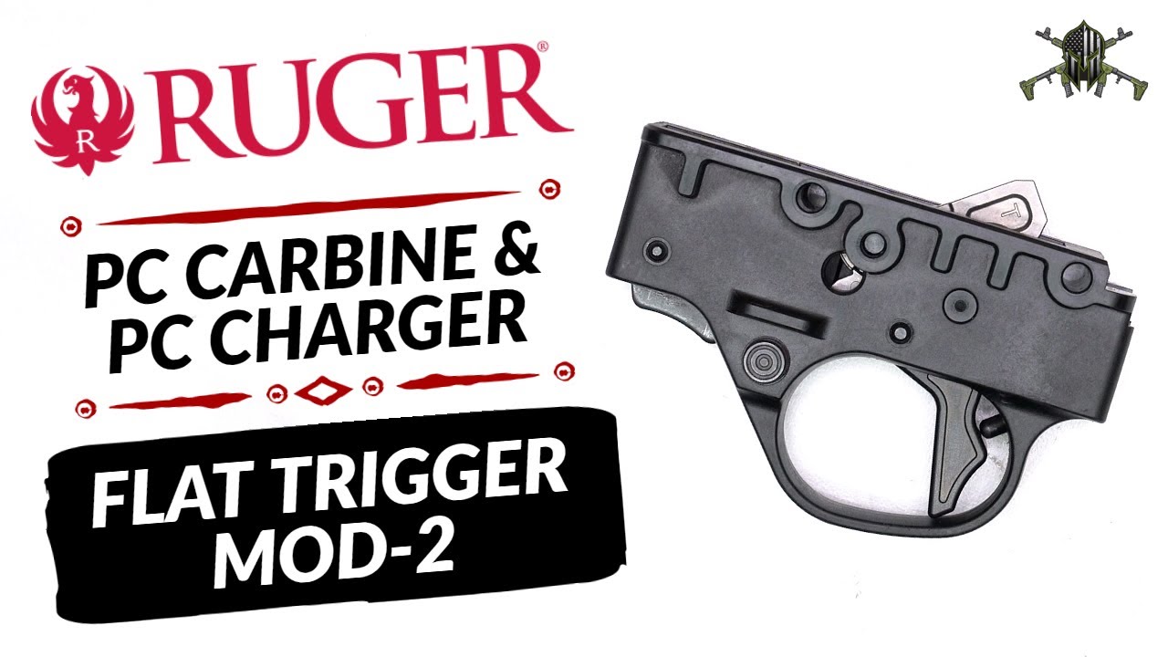 Ruger PC Carbine & PC Charger Flat Trigger – Step-by-Step Install & Trigger Pull Overview