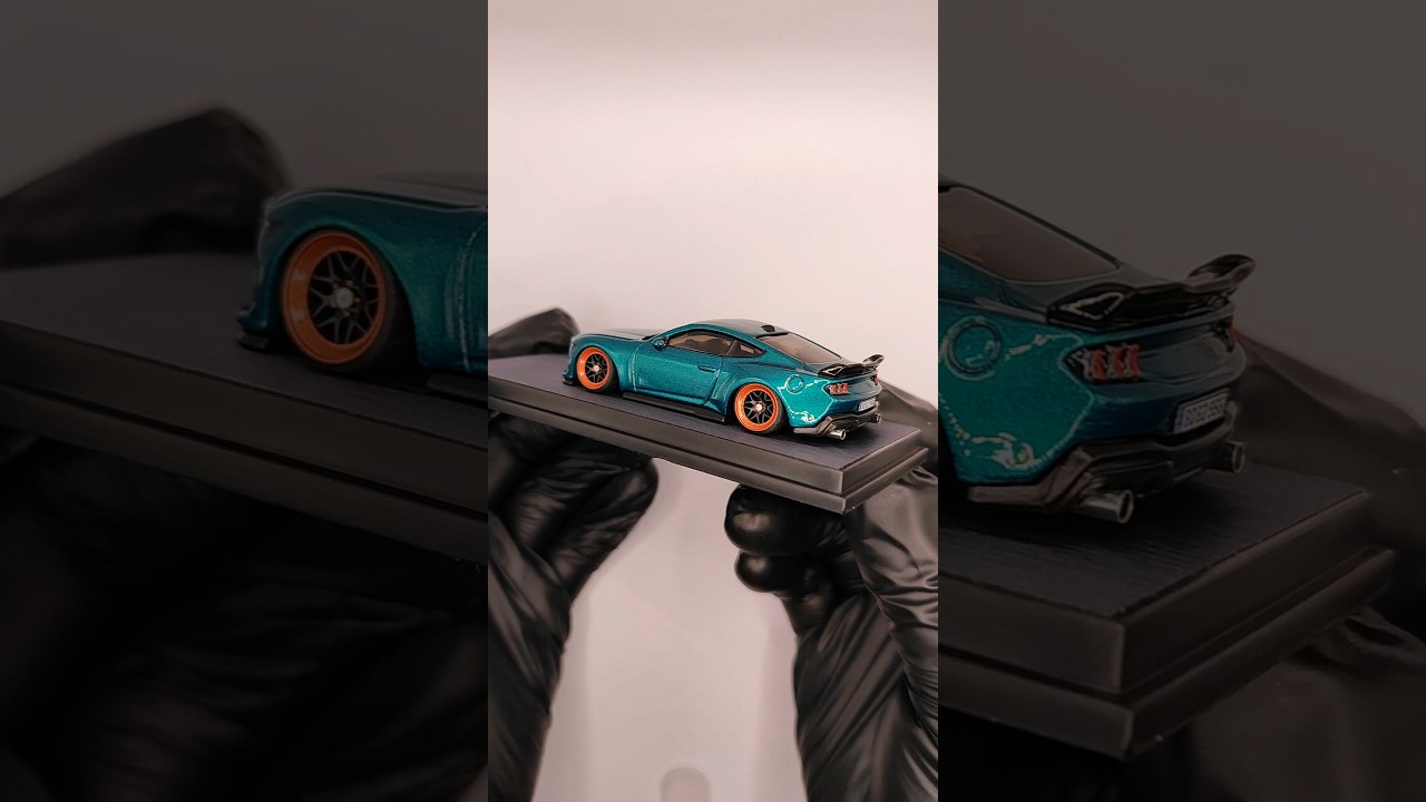 Ford Mustang Dark Horse custom Hot Wheels #krzhkvhw #hotwheels #custom #mustang #darkhorse