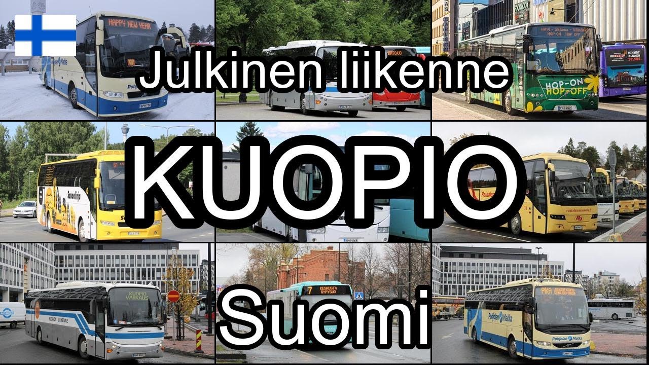 Kuopio, Suomi. Julkinen liikenne