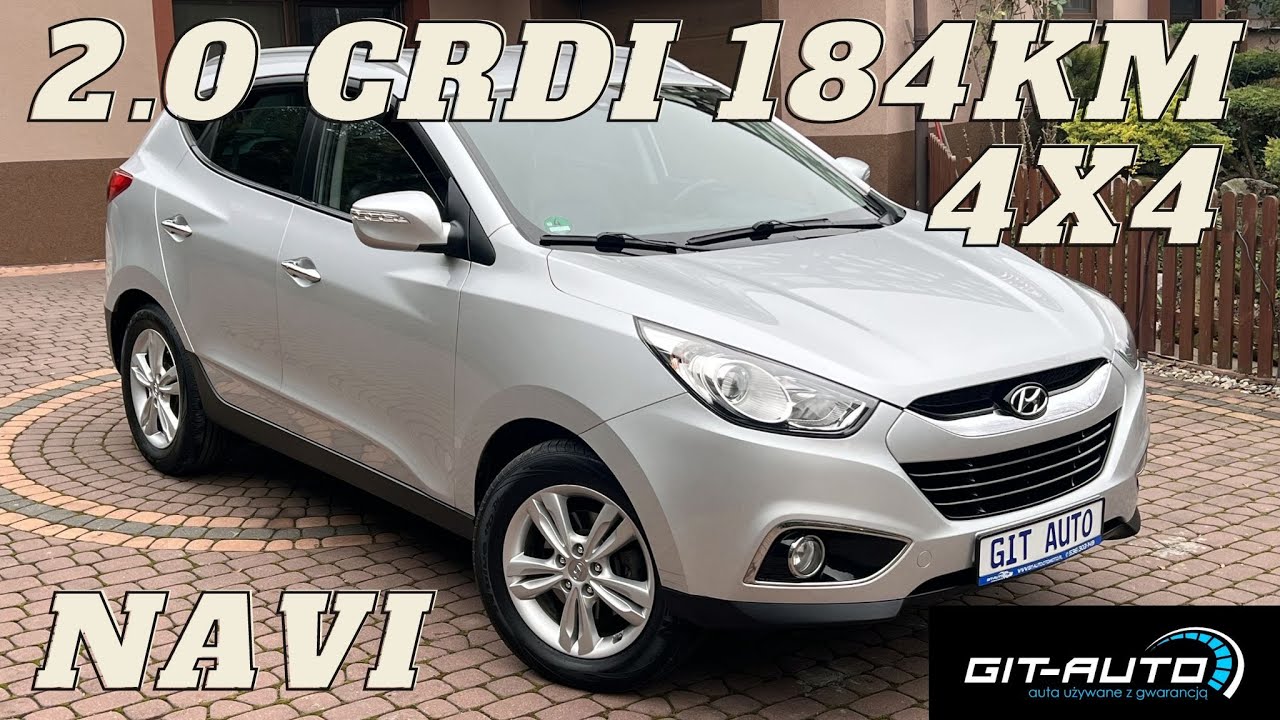Hyundai iX35 2.0 CRDI 184KM 🚀 4️⃣WD ✅ NAVI 🗺️ 2013 ✅ 197.000 km ✅ Manual 6️⃣ IMPORT 🇩🇪