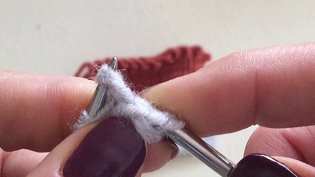 Düz örgülerin kıvrılmaması için basit  ve alternatif bir başlangıç sırası