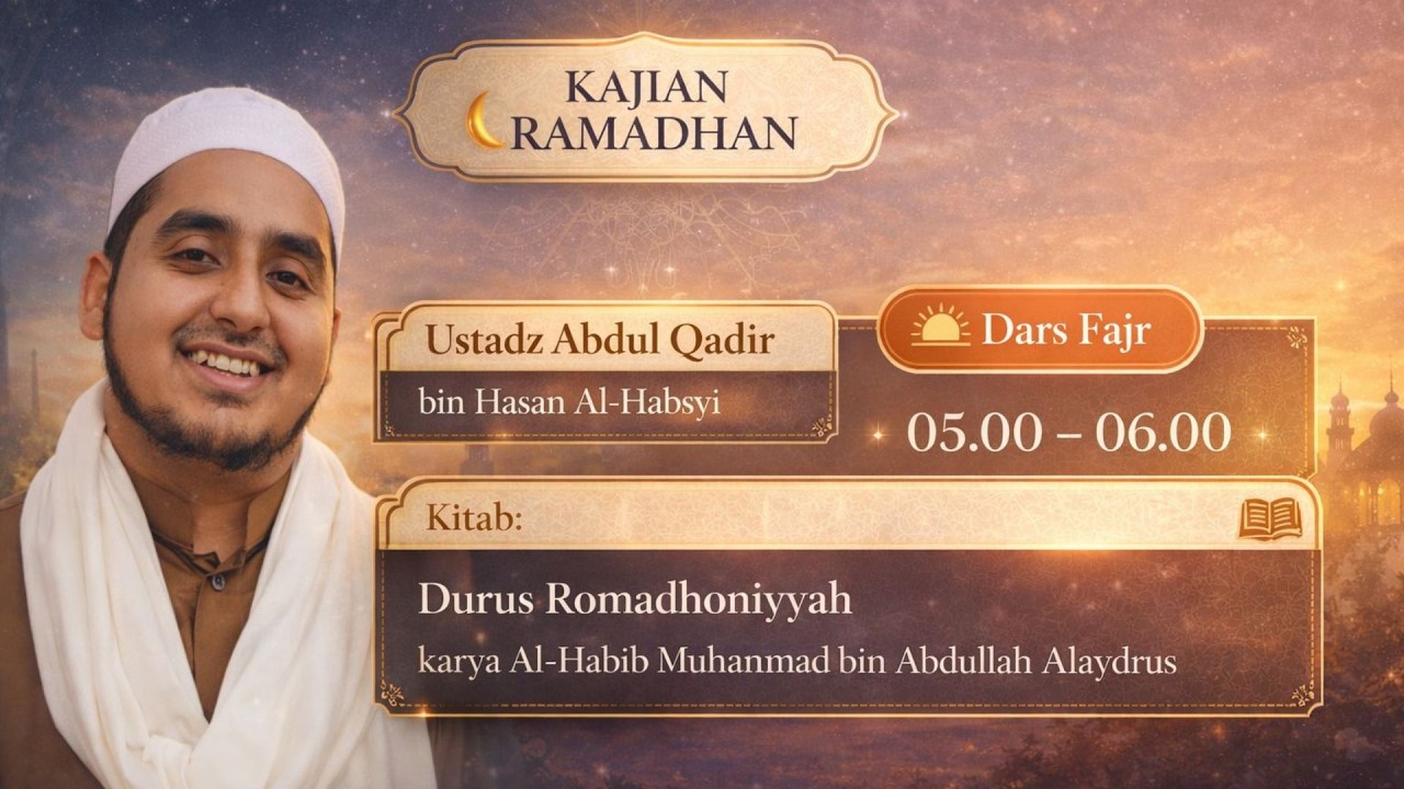 Dars Fajr Kitab Durus Romadhoniyyah | Live Ribath Masjid Riyadh Solo