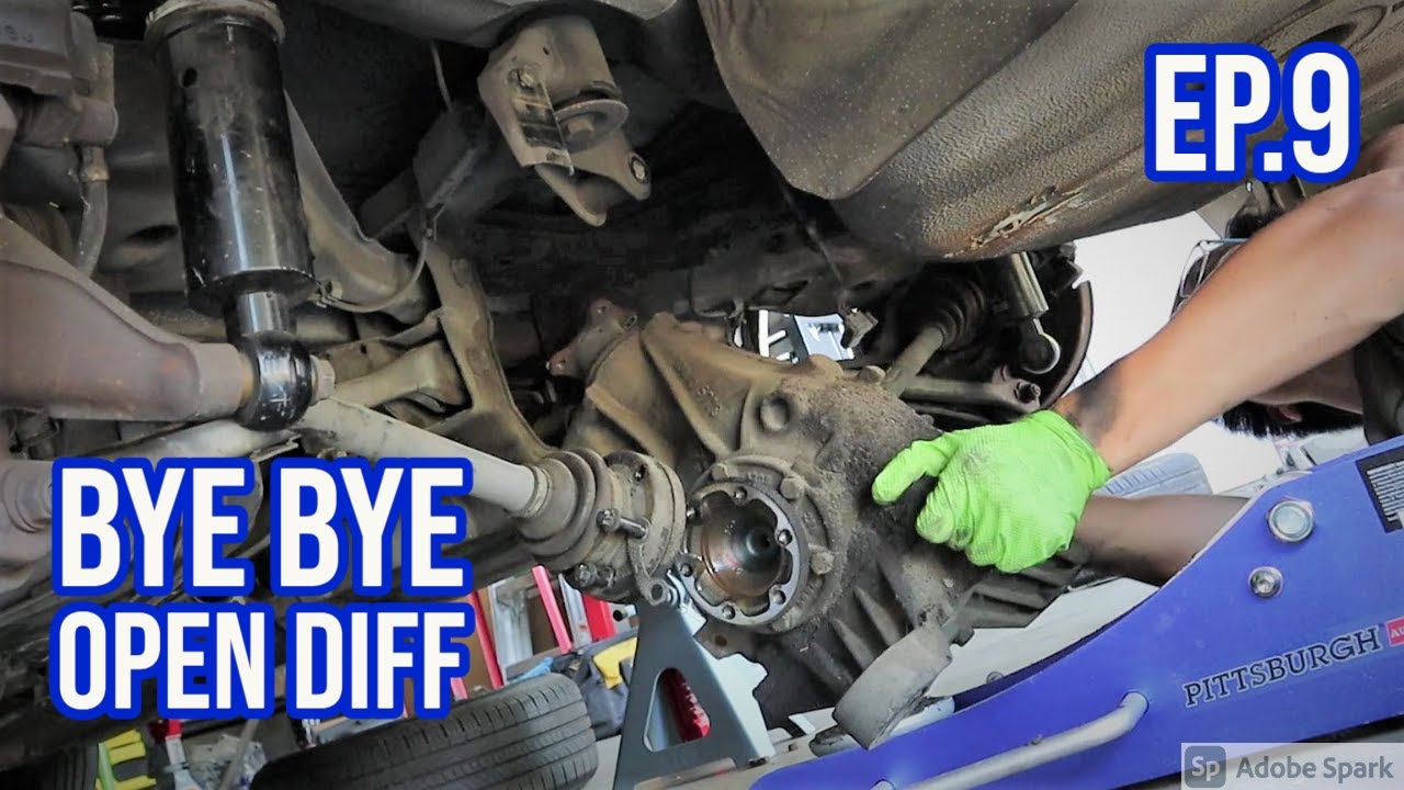 How to change differential on BMW E36 [Ep.9 How to build a cheap drift car]