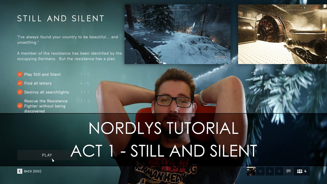 Nordlys Act 1 Still and Silent Guide - All letters and challenges