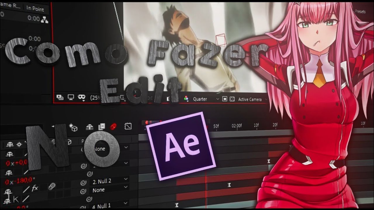 Tutorial 📚 | Como Fazer Edit no After Effects 🎬 | Transições para Iniciantes 🚀