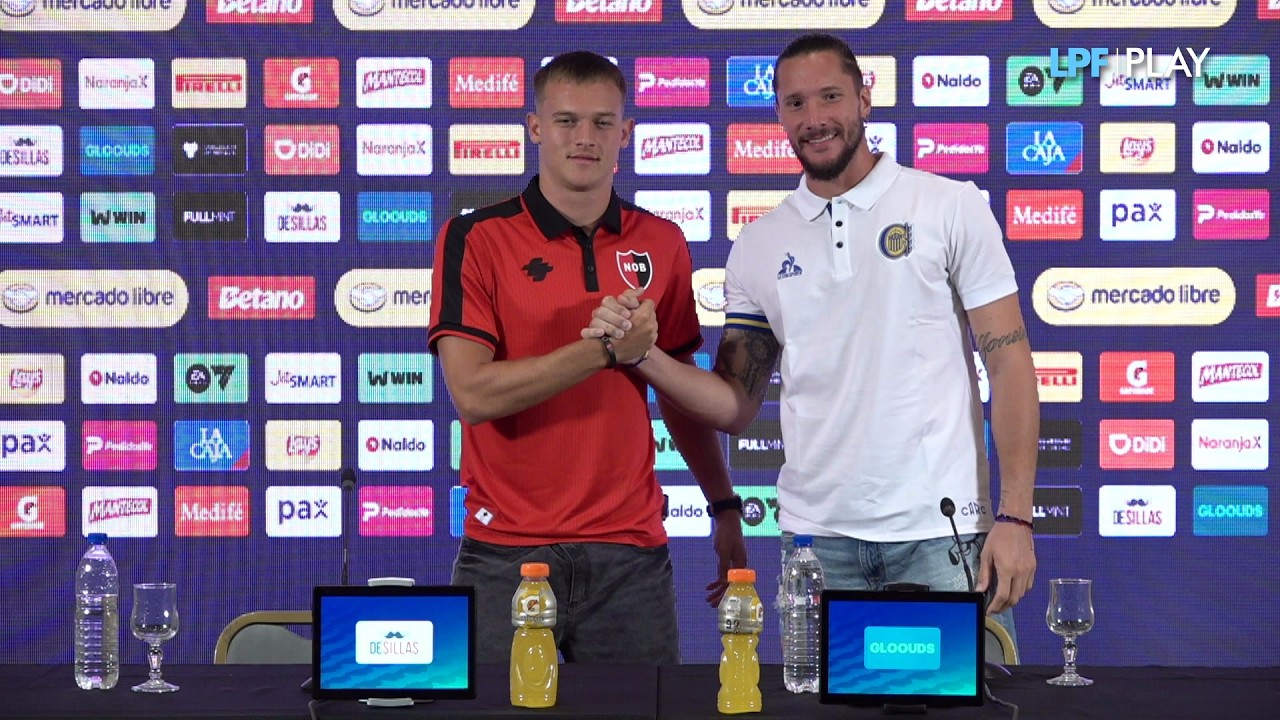 #ConferenciaLPF | Luca Regiardo y Jeremías Ledesma anticiparon el #ClásicoRosarino