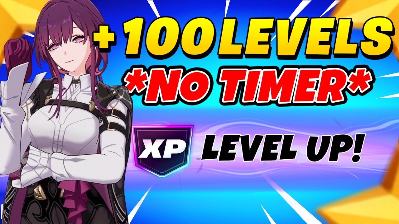 NEW AFK FAST Fortnite XP Map To Help LEVEL UP FAST In Chapter 7!