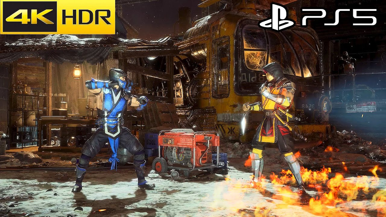 Mortal Kombat 11 - PS5 Gameplay 4K HDR 60FPS (Scorpion vs. Sub Zero)