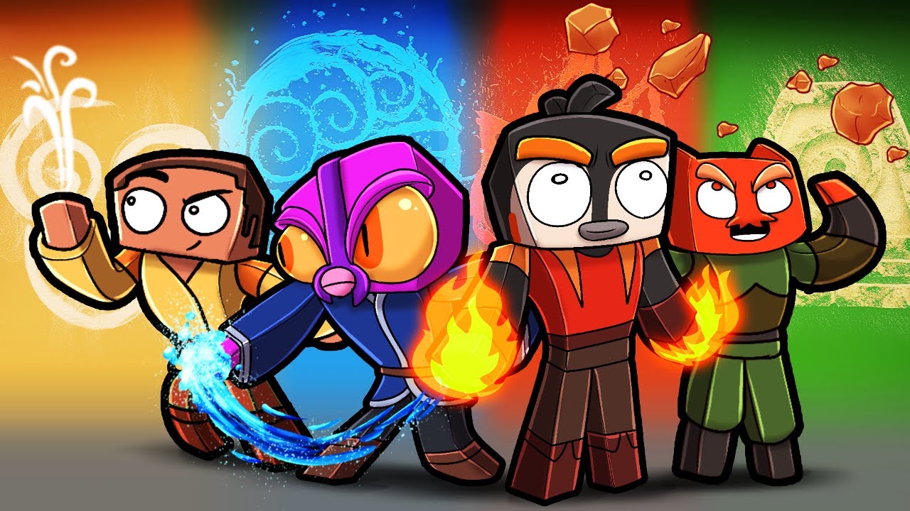 Avatar Skywars in Minecraft! (Avatar Mod)