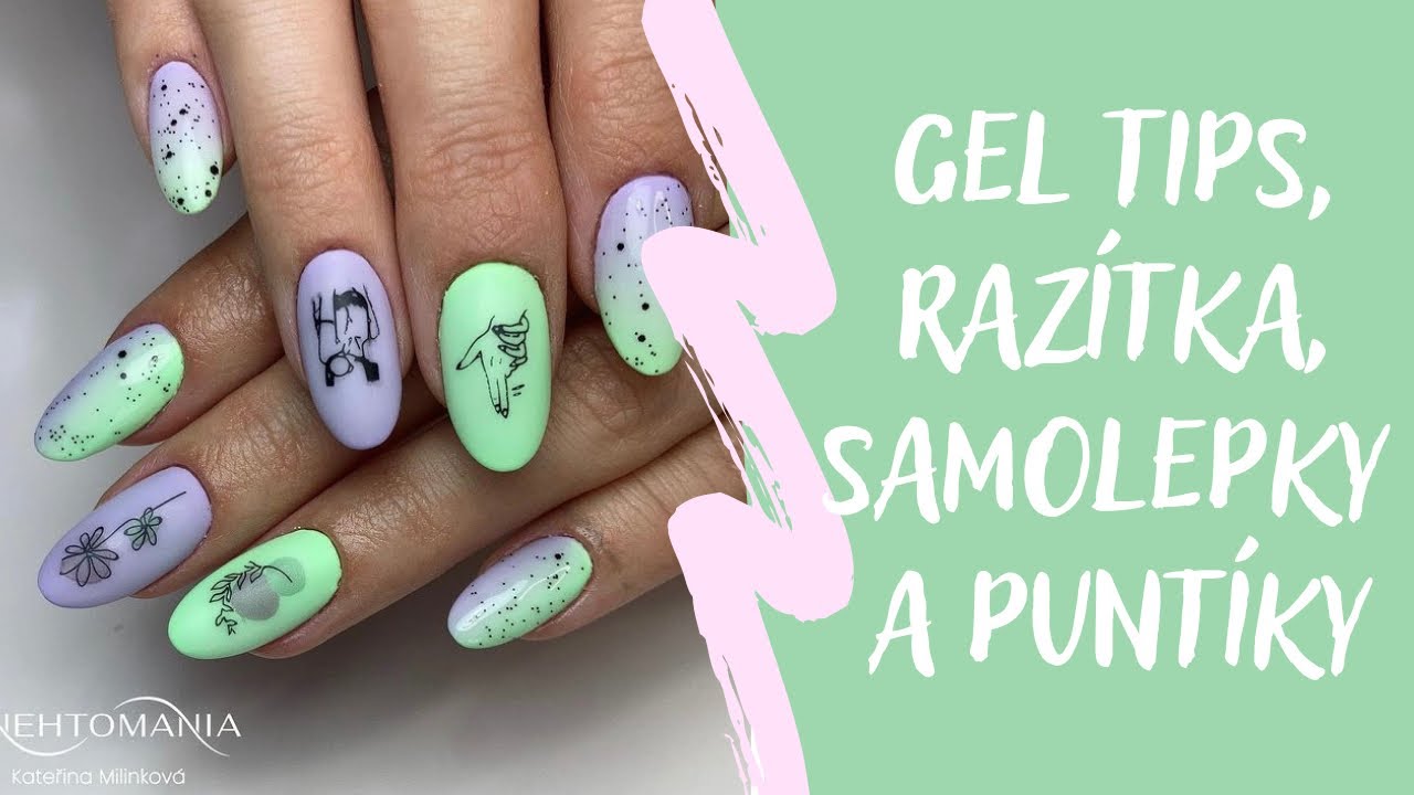 Dávám druhou šanci GEL TIPS a zkouším novinky ve sbírce | Kate nehty