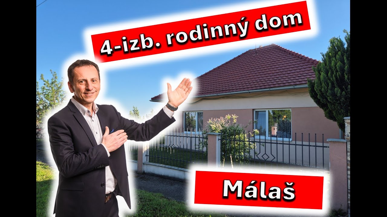 Na predaj rodinn&yacute; dom M&aacute;la&scaron;, okres Levice