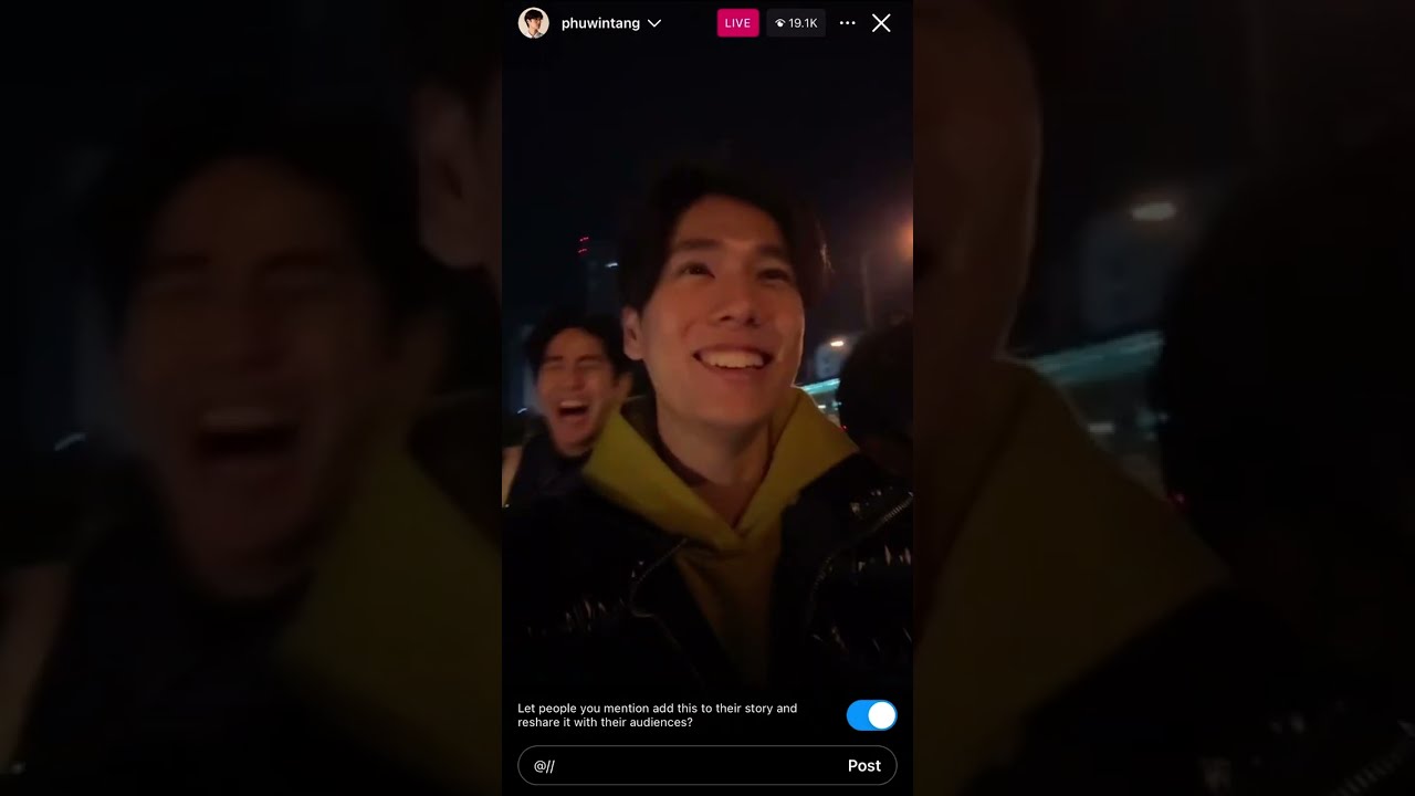 24 February 2024 - Phuwin IG Live ผู้ประสบภัยตกรถไฟที่ญี่ปุ่น  #phuwintang   #sea_tawinan #Tawan_V