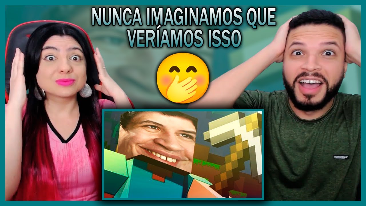JOGANDO MINECRAFT - ESPECIAL 6 MILHÕES | Games EduUu (REACT)