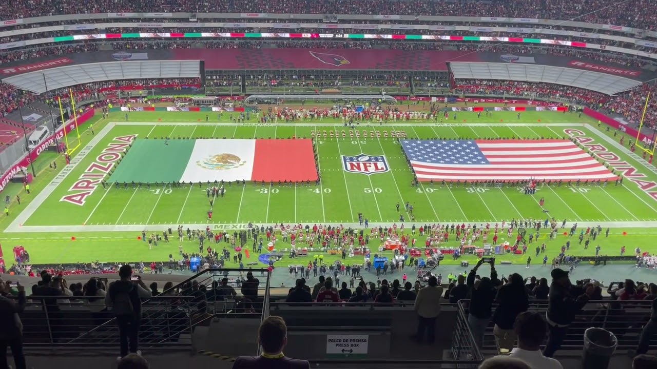 Himno nacional mexicano en el juego de 49ers vs Cardinals - 21 de noviembre 2022