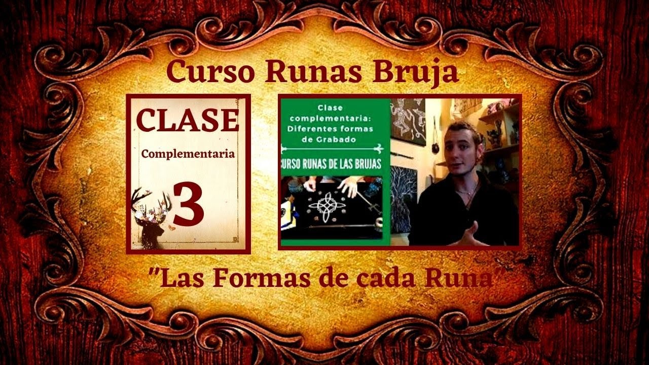 Curso Runas Brujas 🧙&zwj;♂️ Clase Complementaria 3 - Las Formas de cada Runa de acuerdo a su procedencia
