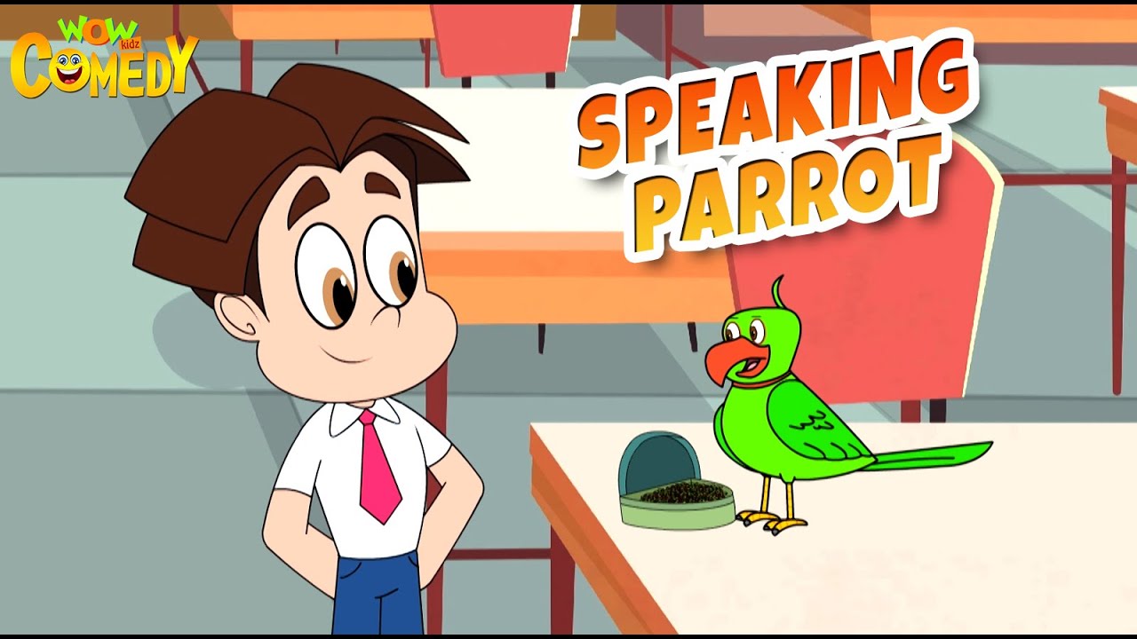 Speaking Parrot | Titoo Funny Cartoon | S03E13 | Hindi Cartoon for Kids #titoo