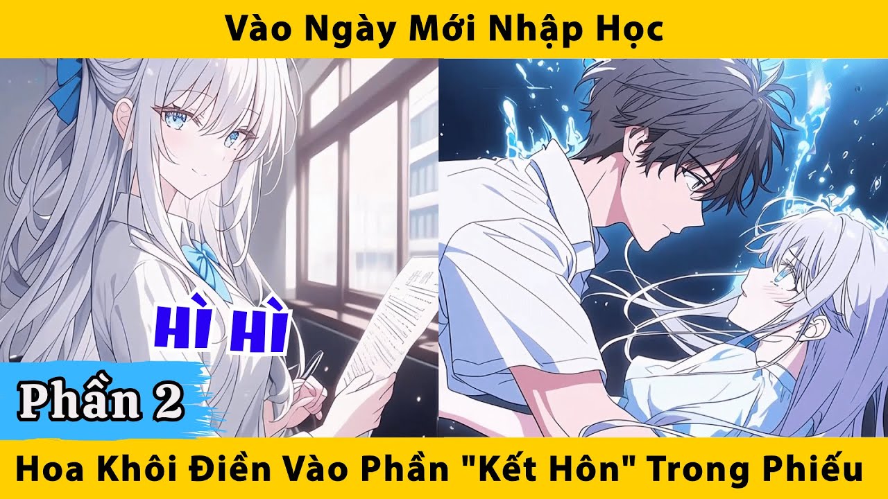 Vào ngày mới nhập học hoa khôi điền vào phần 