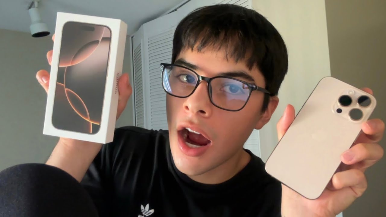 ASMR iPhone 16 Pro Unboxing