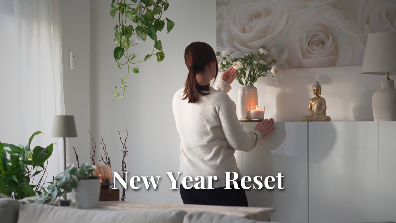 New Year Reset ❄️ | Gentle Cleaning & a Calm Start | Silent Vlog