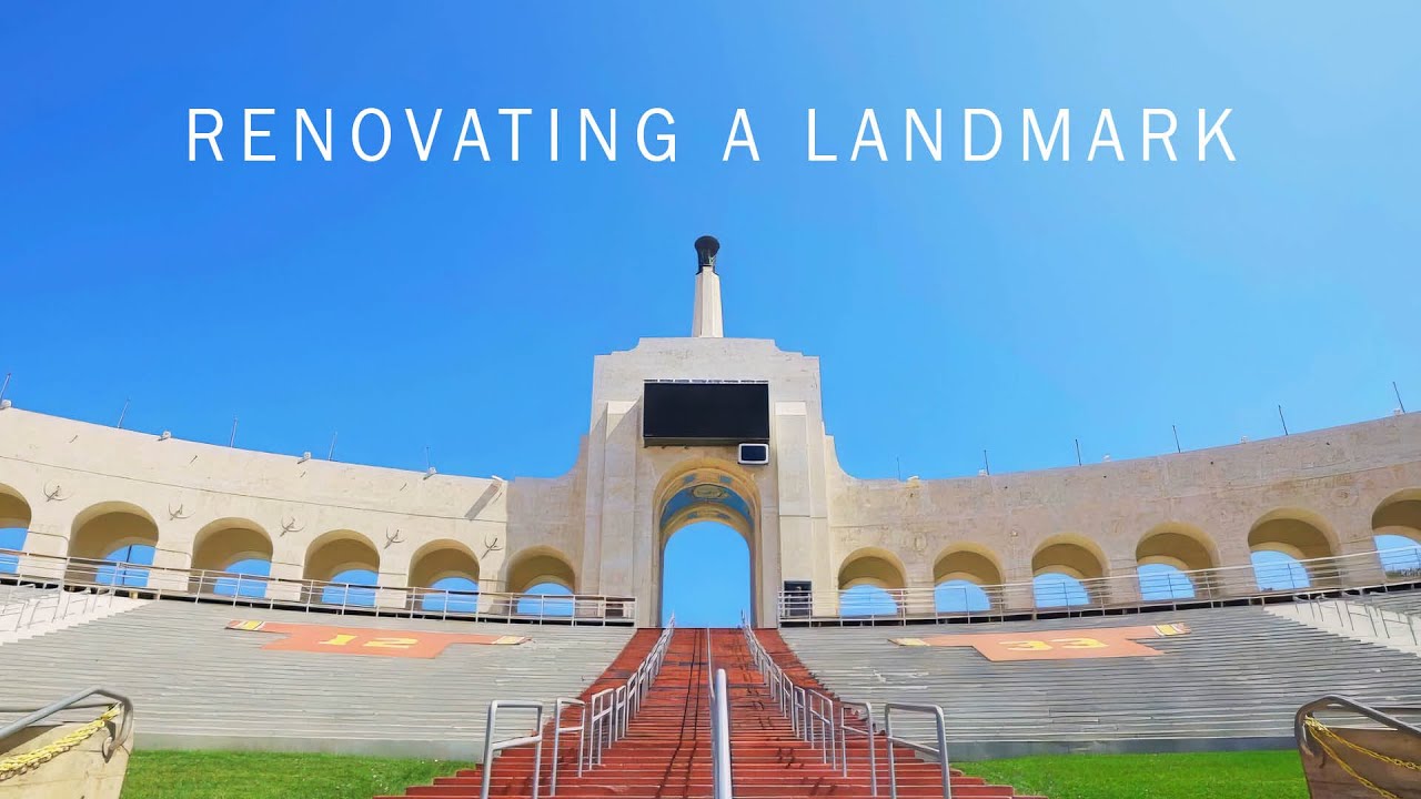 Inside the Renovation of The Iconic LA Memorial Coliseum