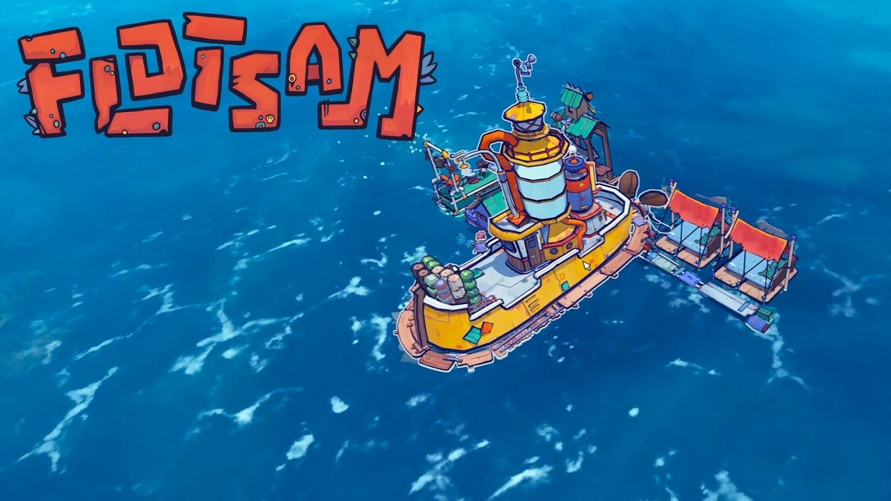 Comenzamos nuestra ciudad flotante! | Flotsam EP1 | Español