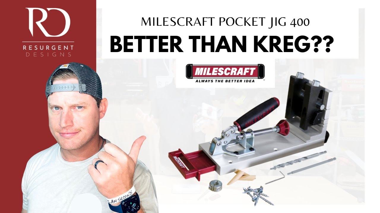 Replaced My KREG Pocket Jig With MILESCRAFT Pocket Jig 400, and here's why