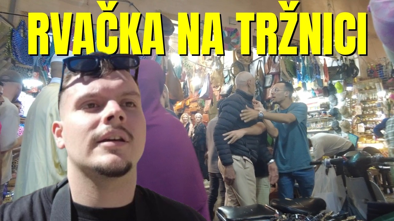 Šílená tržnice v Marrakéši 🇲🇦