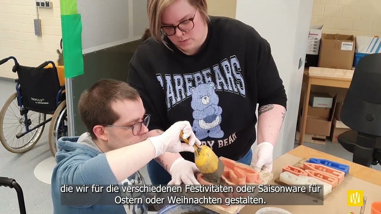 Ostergruß aus der Wittekindshofer Werkstatt