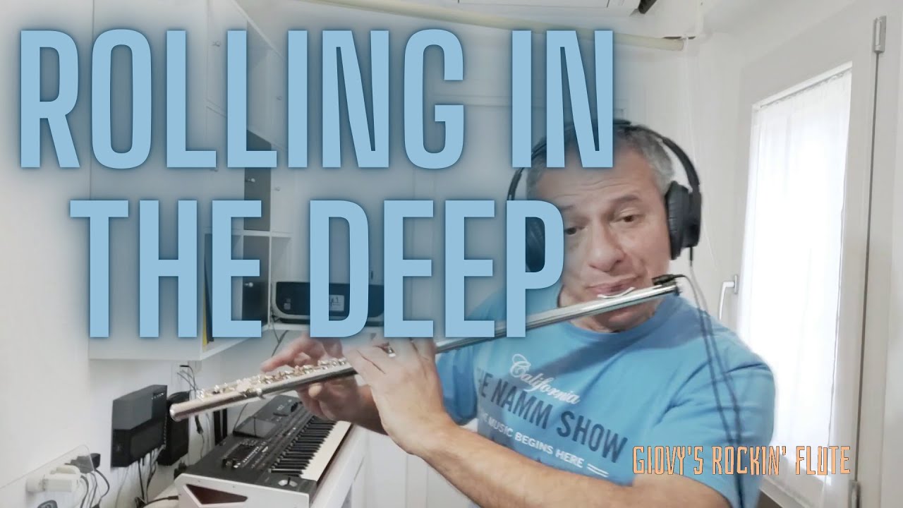 Rolling in the Deep (Adele) instrumental Flute Cover