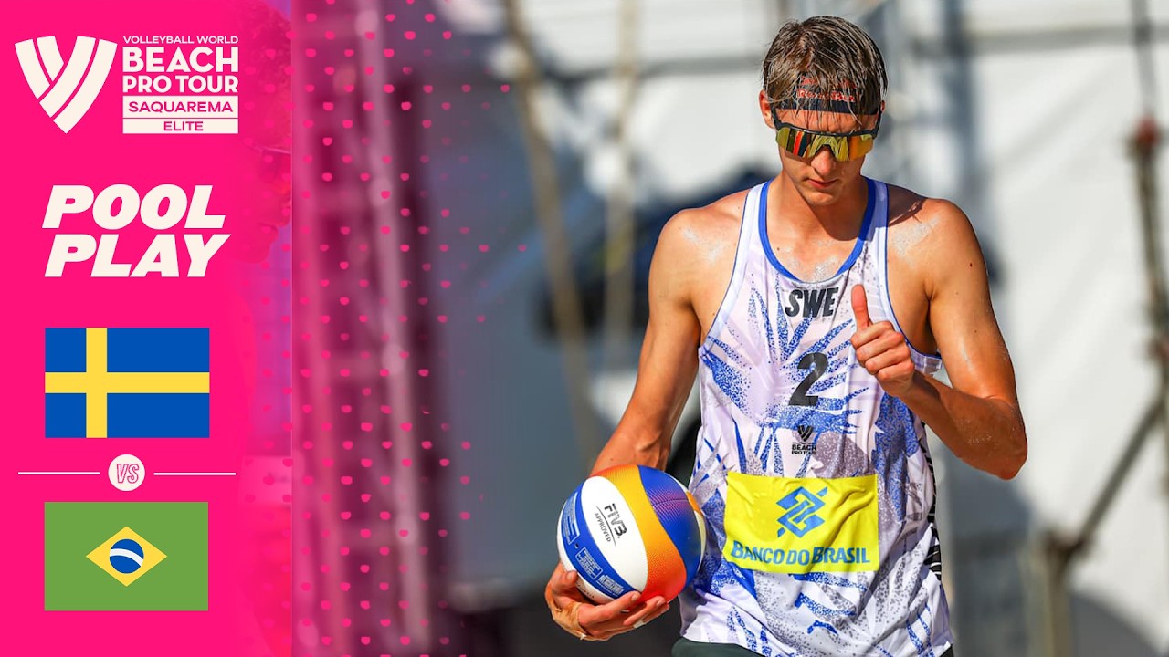 &Aring;hman/Hellvig vs. Andre/Renato - Pool Play Highlights | Saquarema 2026 #BeachProTour