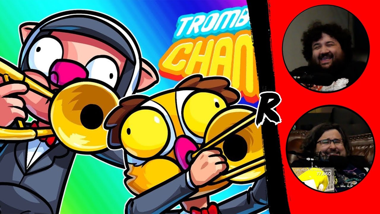 Trombone Champ — @wildcat управляет моим ПК! (Одиночная игра, кооператив) — @VanossGaming | RENEG...