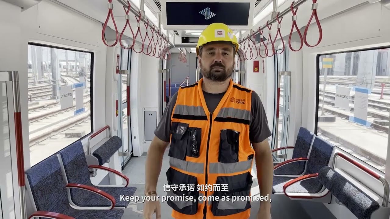 CRRC-BELT AND ROAD: Red Line Light Rail,Integrity Wins The World