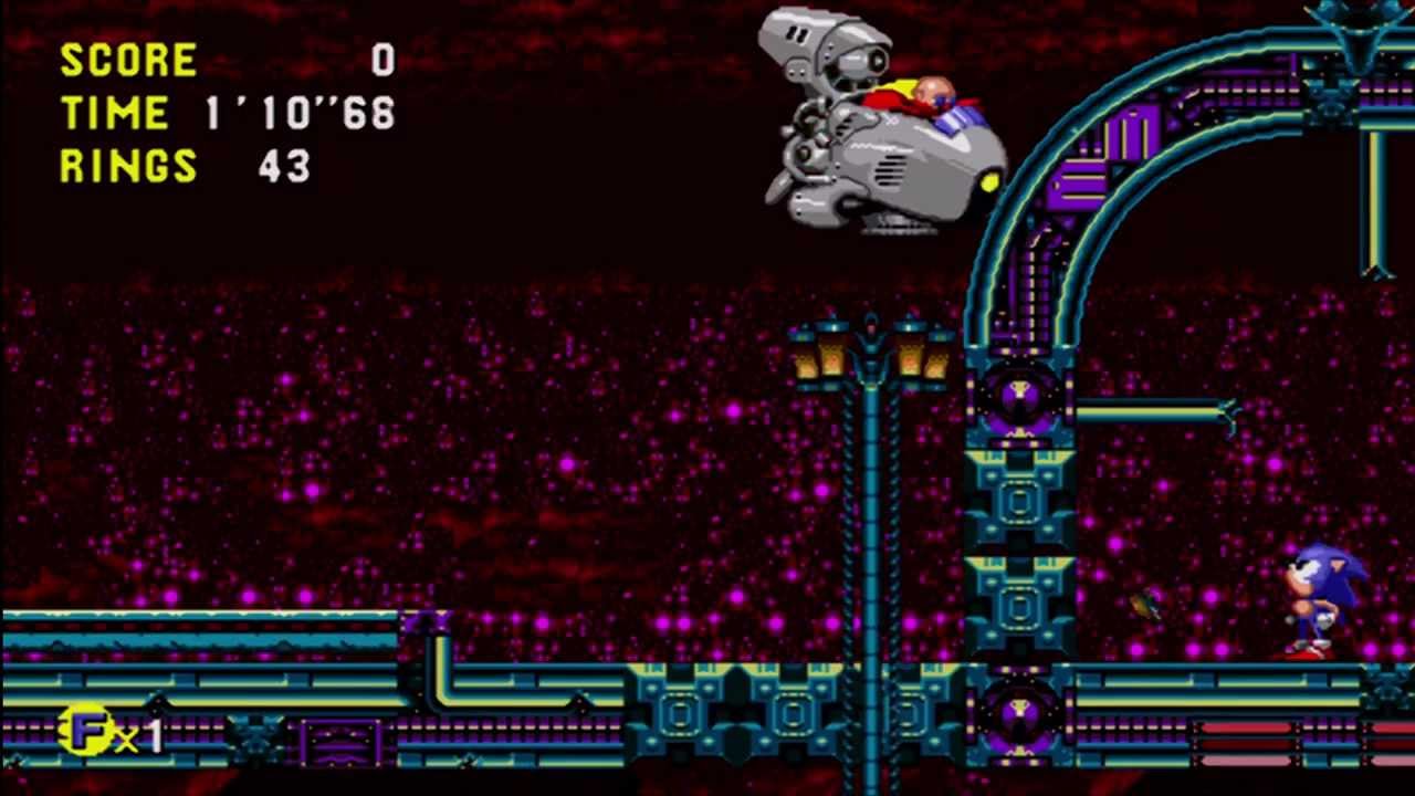 Sonic CD: Stardust Speedway Zone 3 (Sonic) [1080 HD]