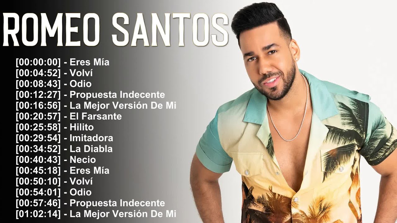 Romeo Santos - Latin Music’s Leading Man of Love Songs 🎶💖