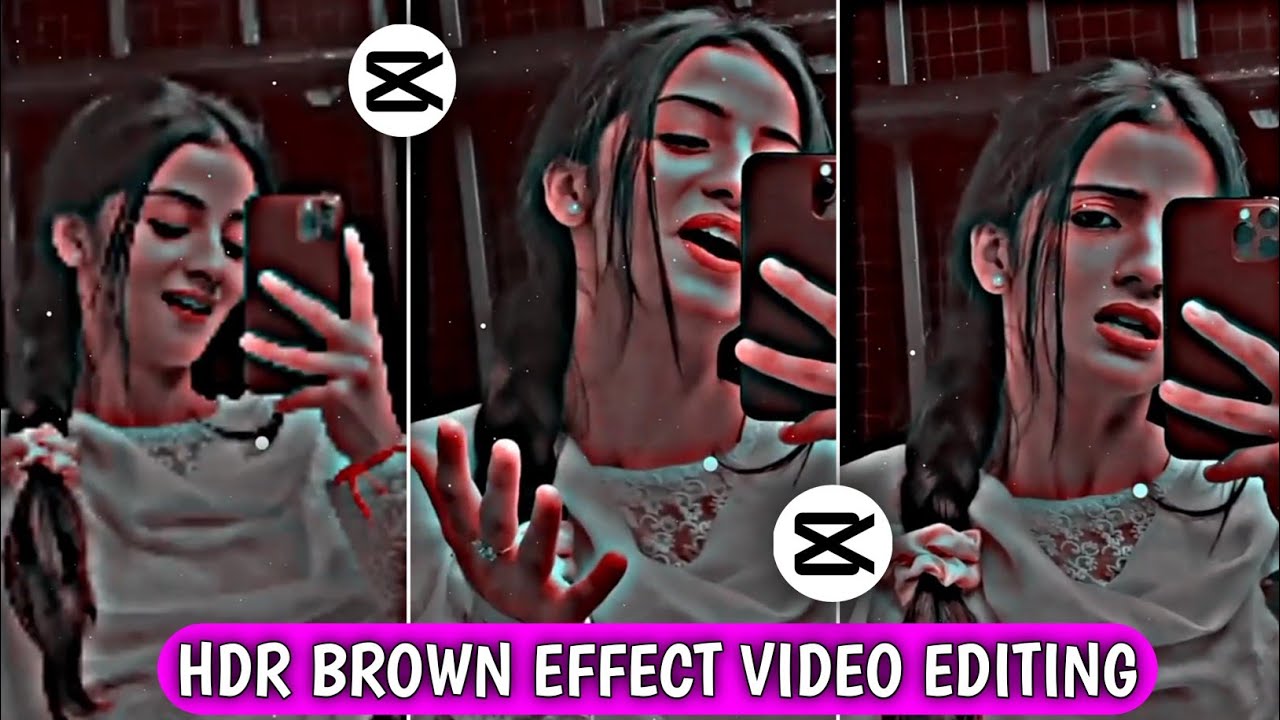 Capcut HDR CC Brown Effect Video Editing || Brown Effect Video Editing in Capcut || Capcut Tutorial