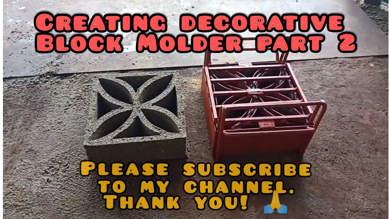 CREATING DECORATIVE BLOCK || PART 2