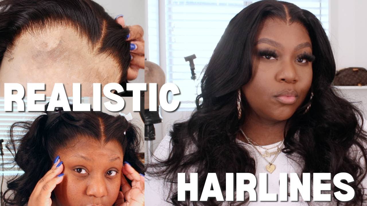GIRL give your WIG a REALISTIC HAIRLINE NOWWWW!!!! || Beginner friendly || UNICE AMAZON