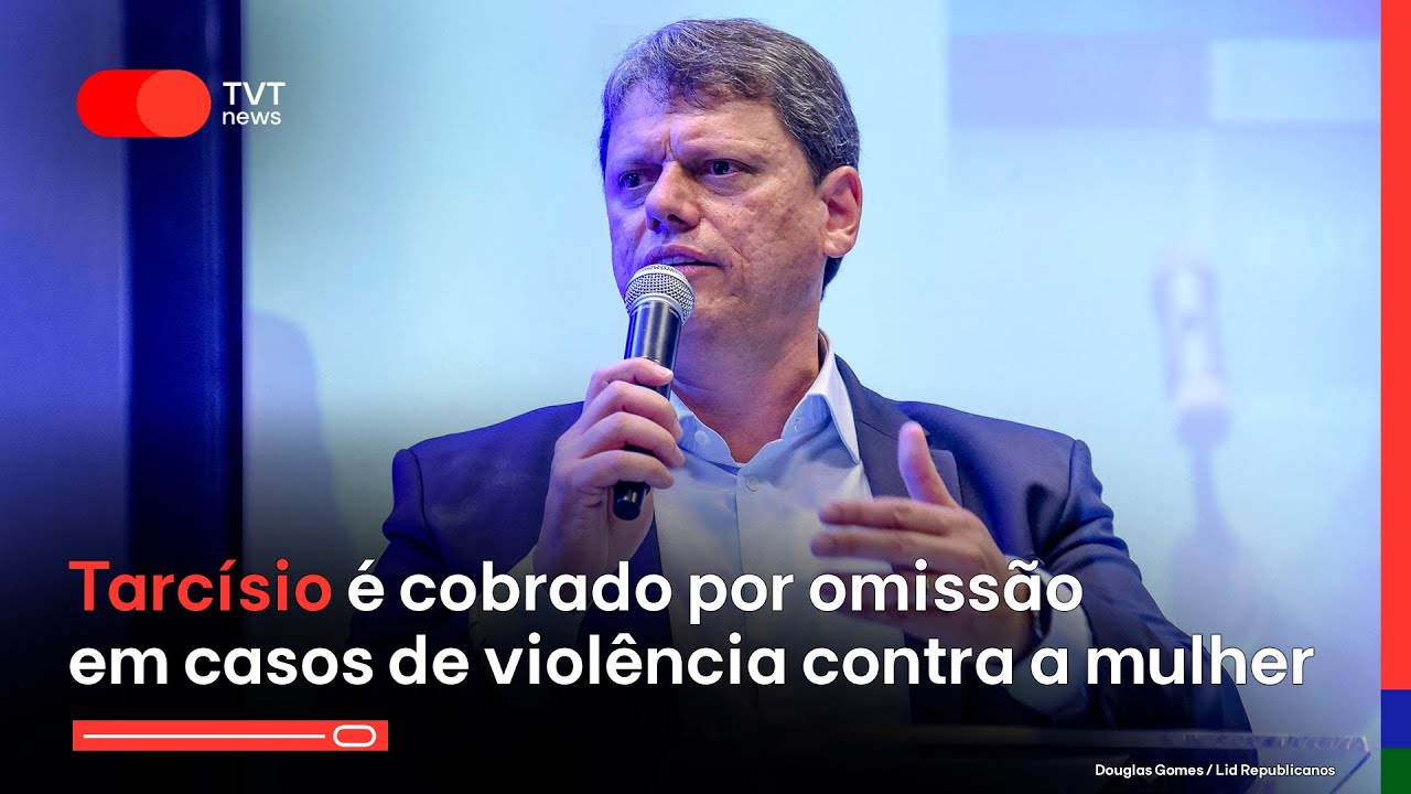 São Paulo: Tarcísio de Freitas é cobrado por omissão em casos de violência contra a mulher
